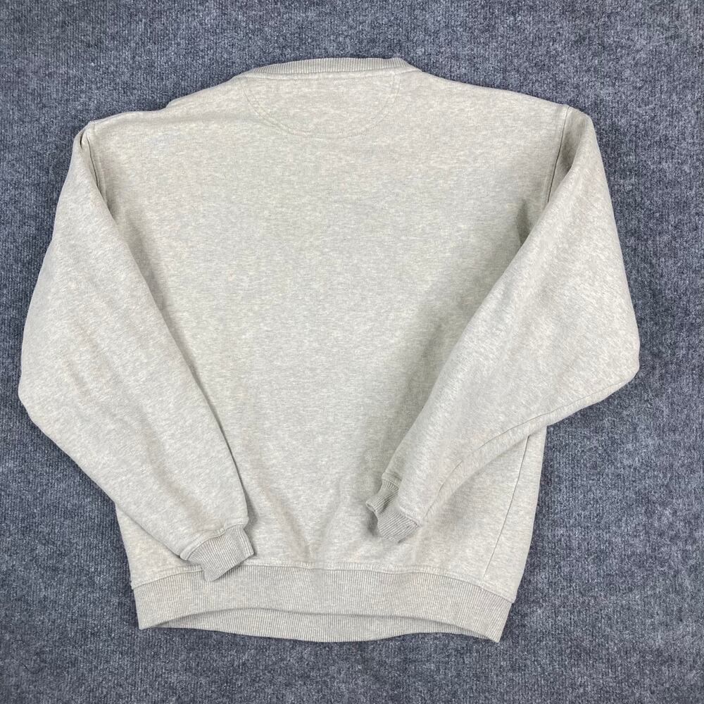 Chevenne River Sweatshirt Mens L Gray True North Embroidered Outdoors Hiking - Picture 6 of 7